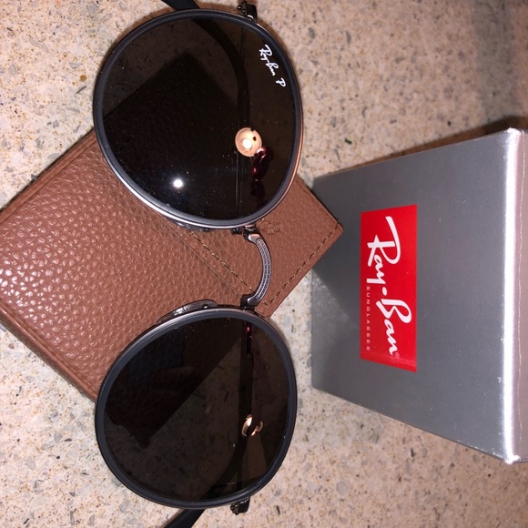 Rayban Polarized Folding Sunglasses main image 2